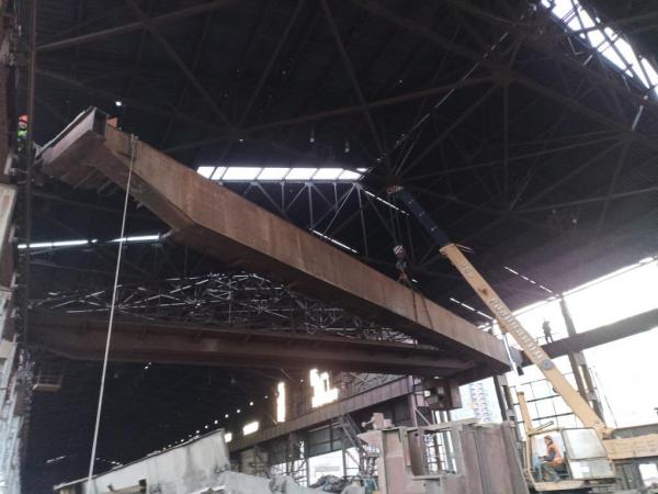 Монтаж и демонтаж кранов мостовых, козловых, башенных, кран балок — фото 9